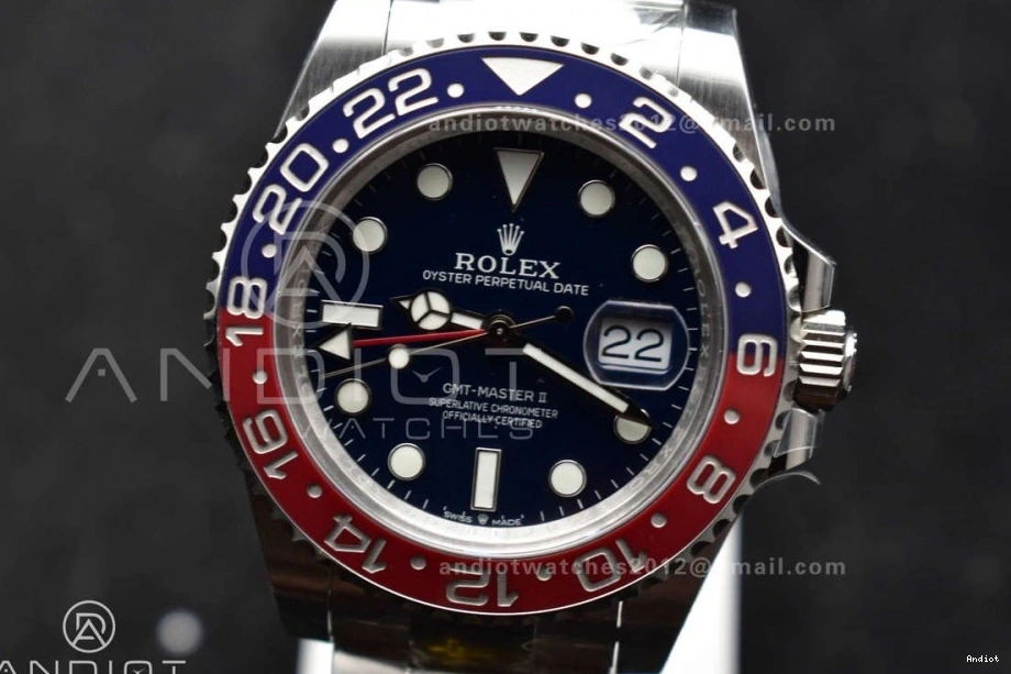 Edition II GMT 126719 Bracelet Weight Gold on Gain BLRO Factory Master Black VR3285 Oyster 1:1 CHS Dial Best 0507